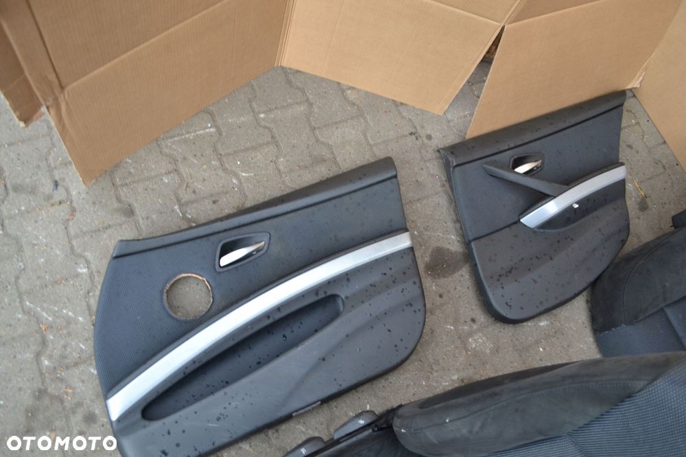 BMW E90 FOTELE KANAPA OPARCIE BOCZKI ALCANTARA SPORTSIZE MPAKIET KOMPLET - 7