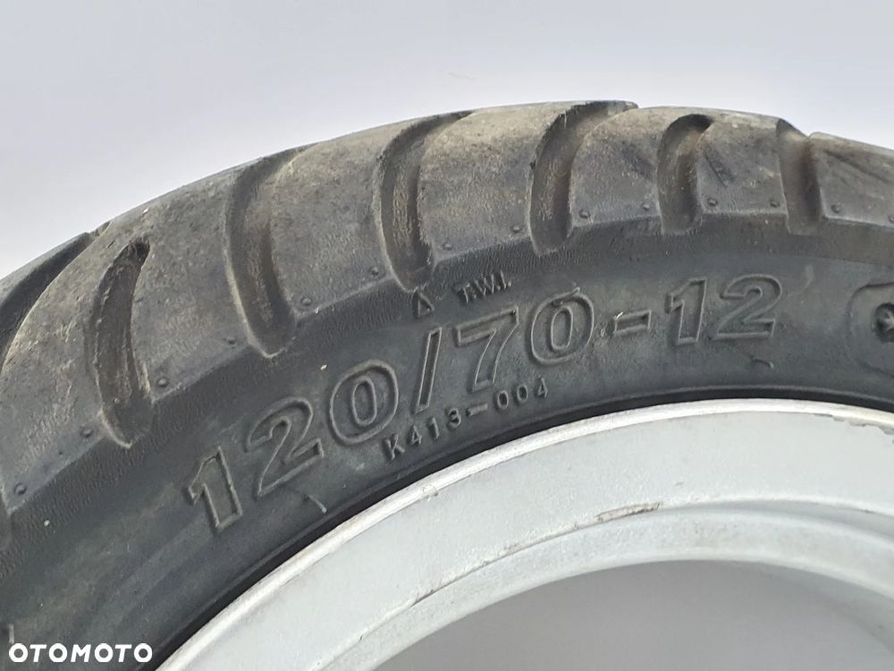 FELGA TYL KOLO  OPONA 120/70-12  PEUGEOT E-VIVACITY - 7
