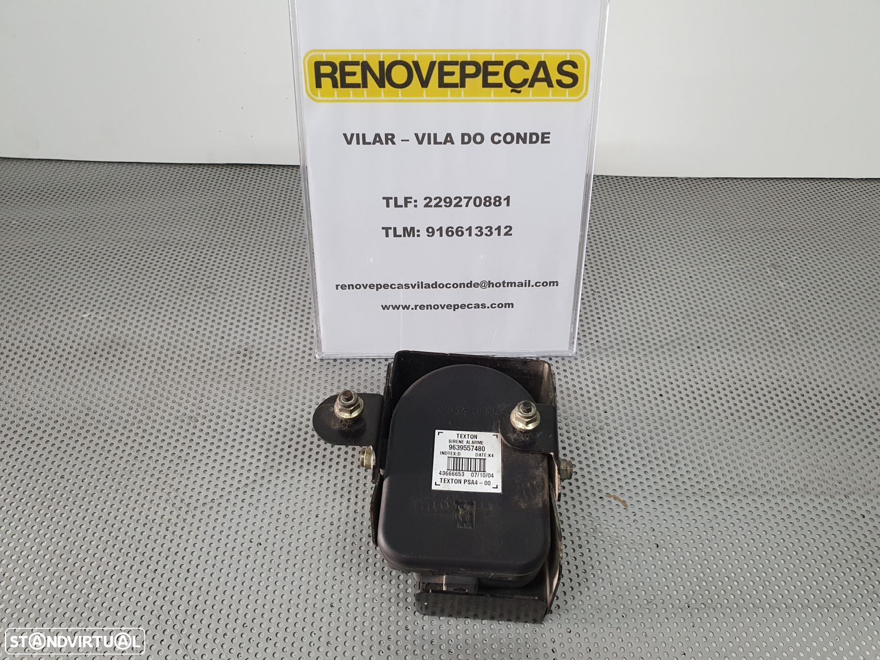 Sirene Alarme Peugeot 407 (6D_) - 1
