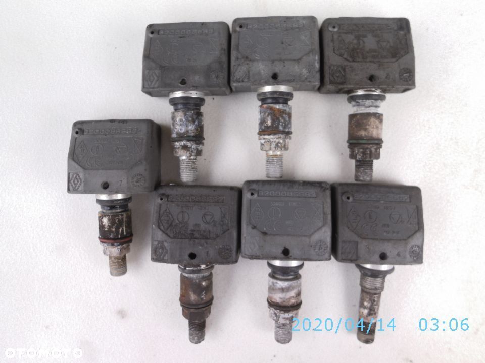 CZUJNIK CIŚNIENIA OPON RENAULT MEGANE 8200086582 POSIADAM 11 SZTUK O TAKICH OZNACZENIACH - 1