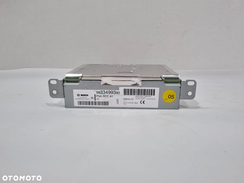 CITROEN DS7 C5 AIRCROSS MODUŁ RADIO NAWIGACJA 9833499380 - 1