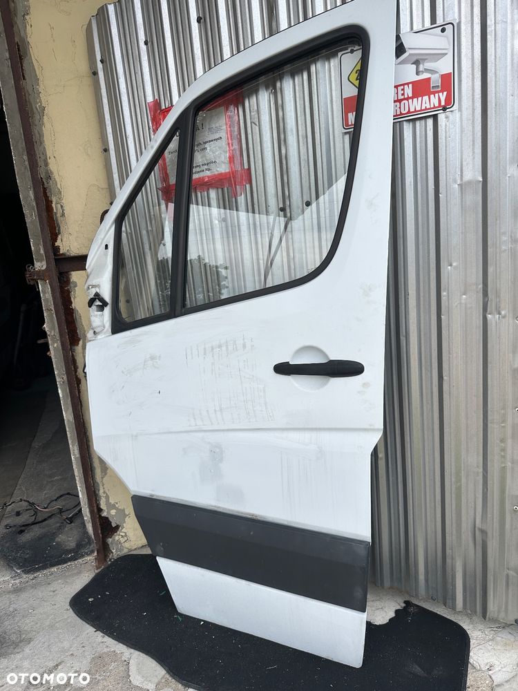 MERCEDES sprinter 906 crafter drzwi lewe PRAWE  przednie  przód białe - 11