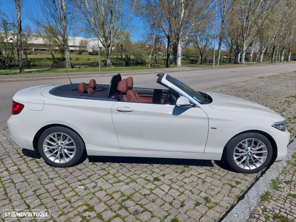 BMW 218 i Cabrio Line Luxury - 10