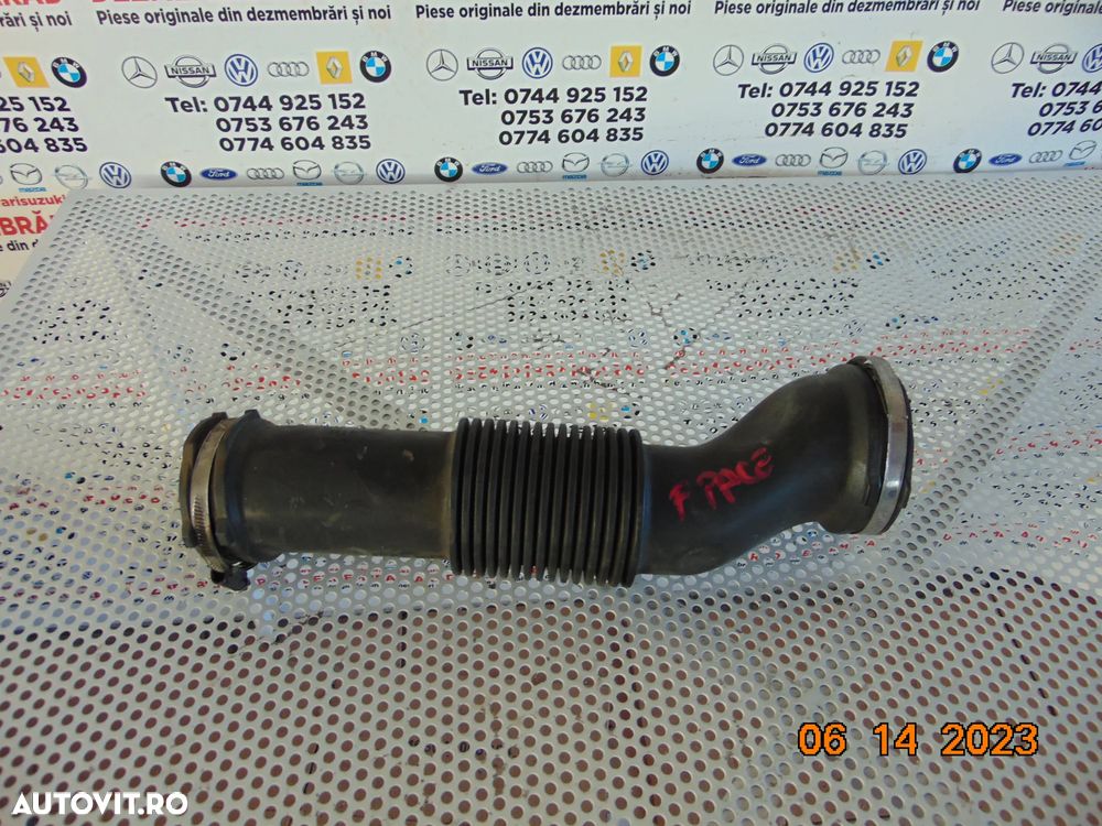 Conducta filtru aer Jaguar F Pace furtun admisie aer filtru range rover velar - 1