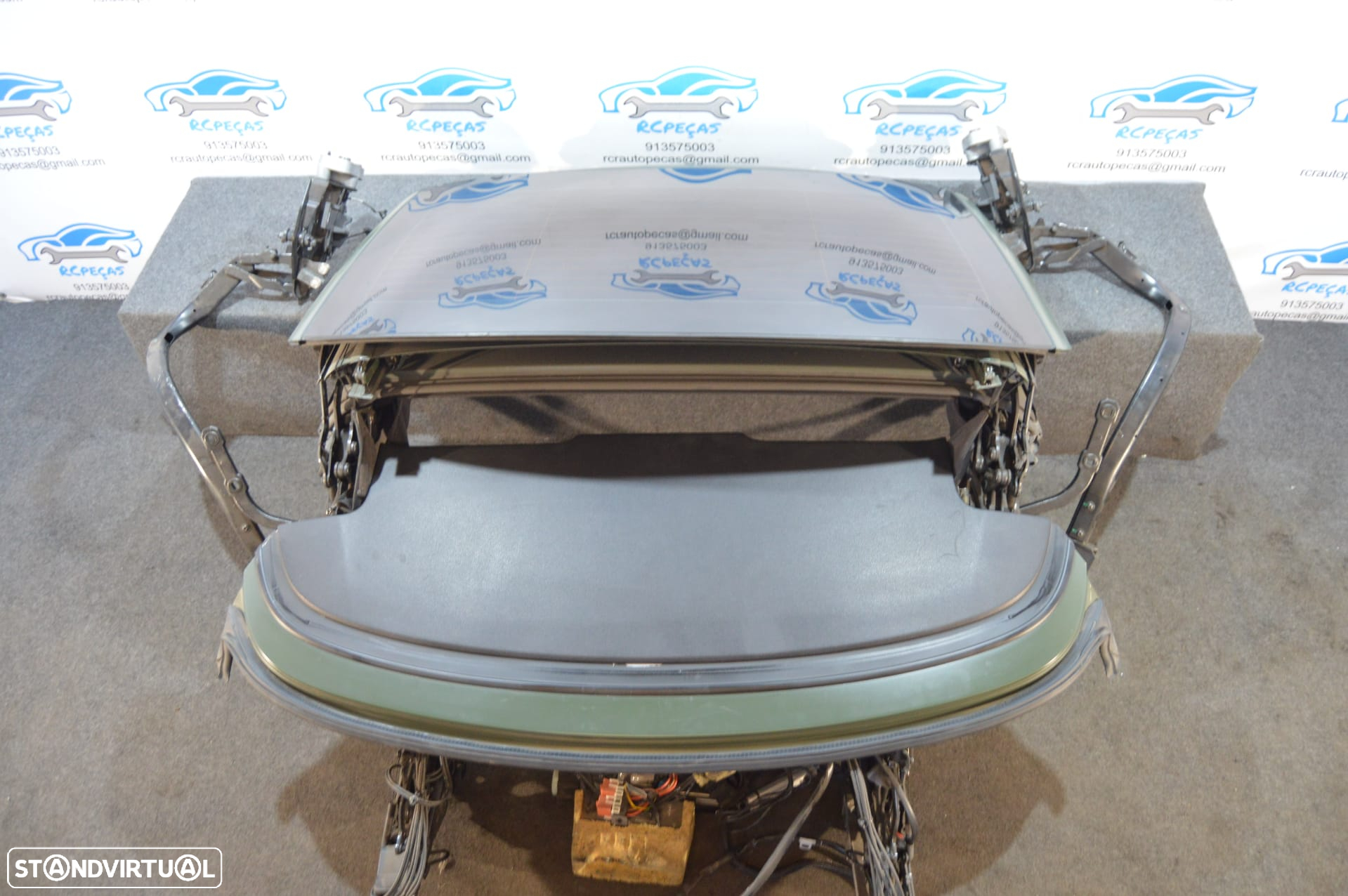 CAPOTA VIDRO ELETRICA HARD TOP BMW SERIE 3 E93 CABRIO 61357199885 7199885 7128780 SERIE 3 E93 CABRIO LCI TEJADILHO ELETRICO TETO PANORAMICO - 4