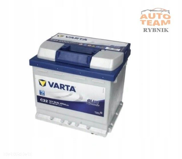 Akumulator Varta 12V 52Ah 470A Blue Dynamic