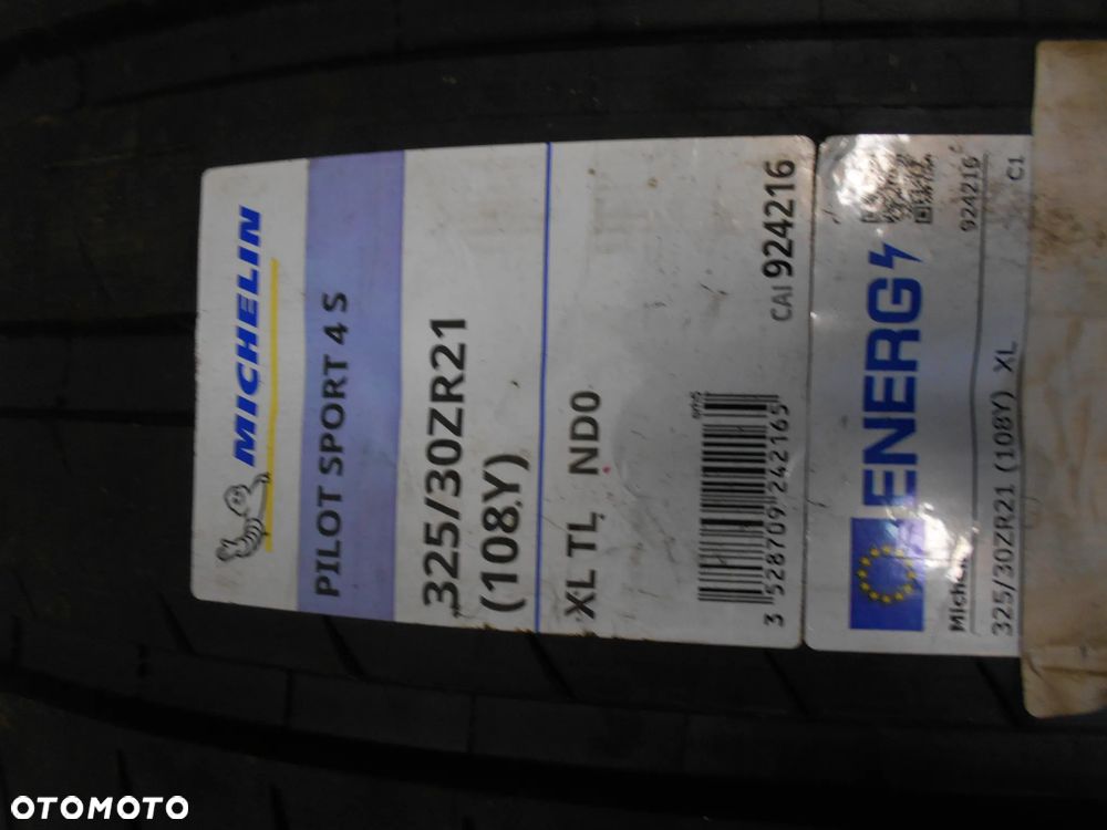 OPONY 325/30R21 MICHELIN PILOT SPORT 4S NDO DOT 4321 7.5MM - 5
