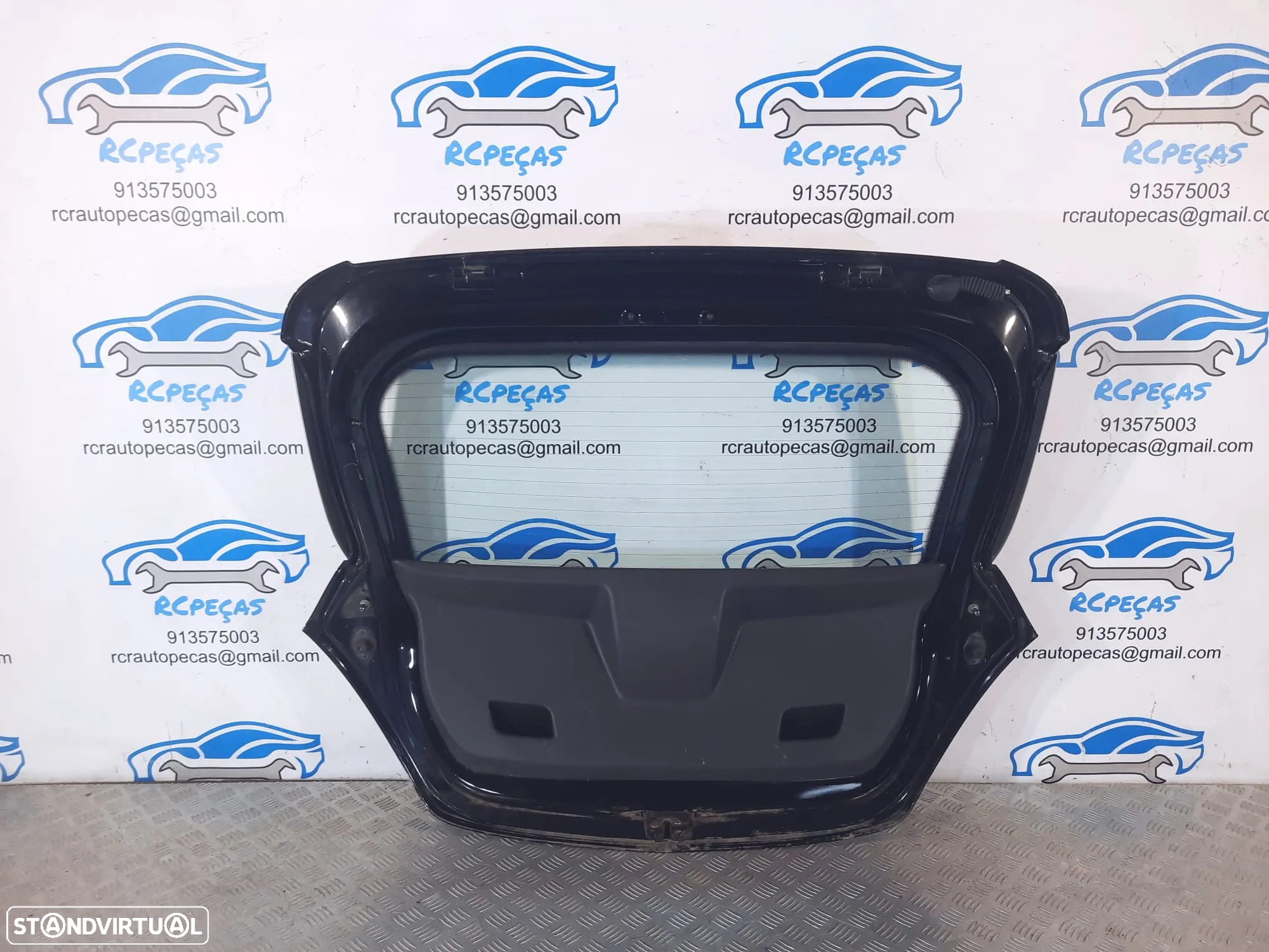 PORTA TAMPA MALA OPEL CORSA D 3 PORTAS 93191543 VIDRO PUXADOR MOTOR 3° STOP - 6