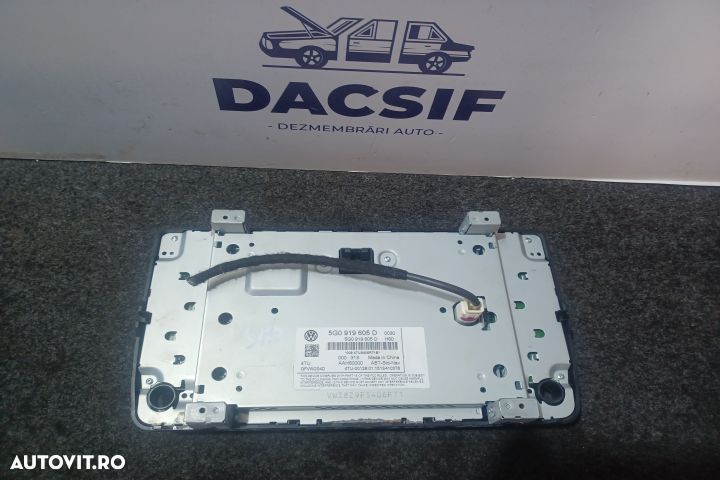 Navigatie auto 5G0919605D Volkswagen VW Golf 7 [2012 - 2017] Variant - 2