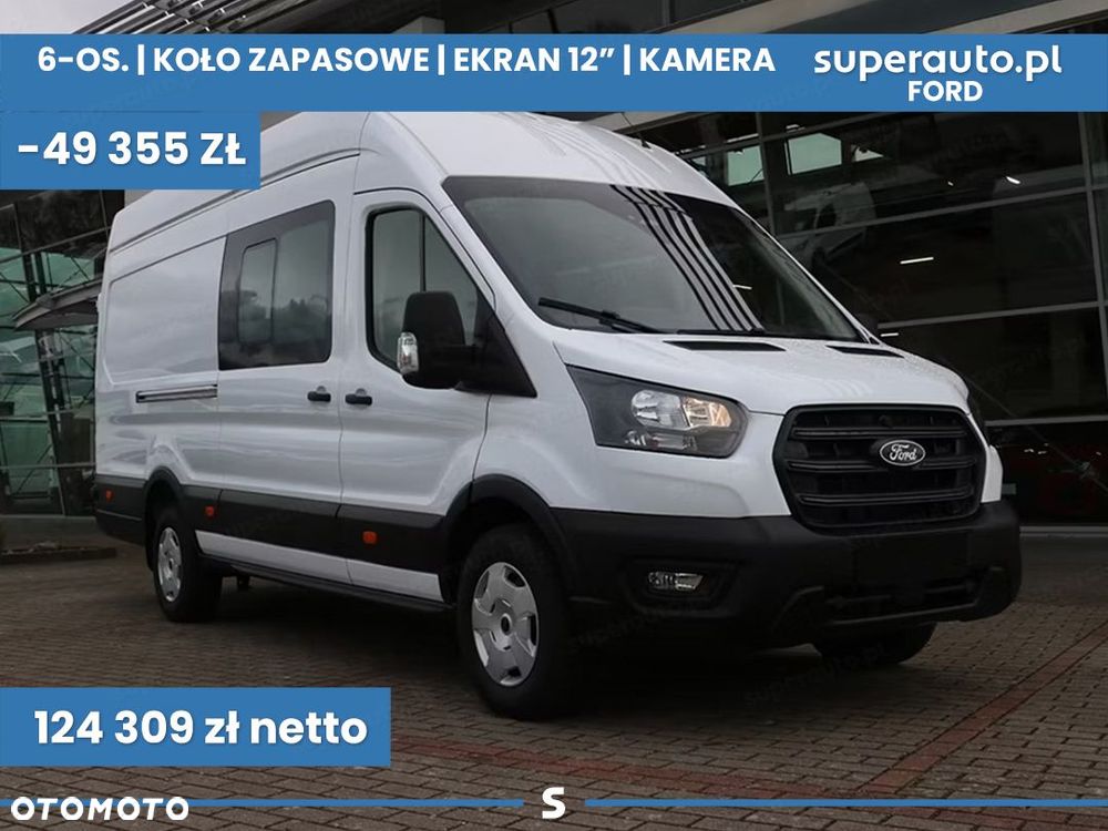 Ford Transit 350 L4H3 Trend Zabudowa Brygadowa RWD 2.0 165KM - 2