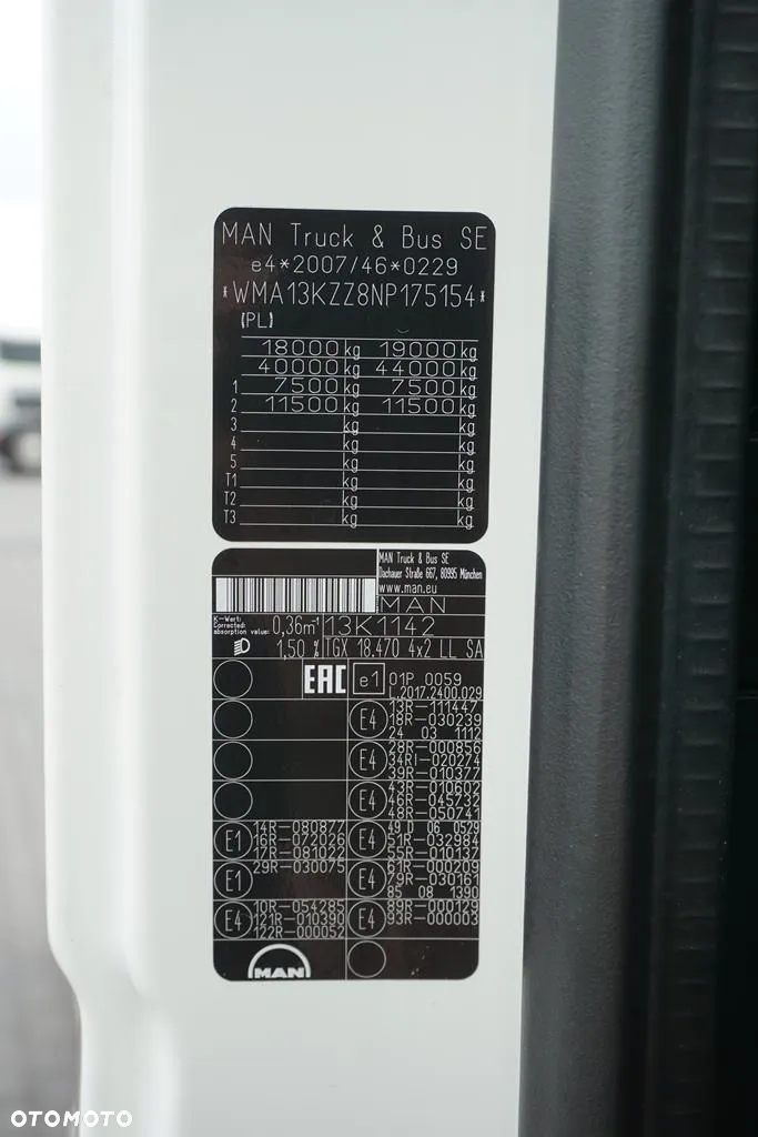 MAN TGX / 18.470 / ACC / E 6 / MEGA / LOW DECK / RETARDER / GX - 11