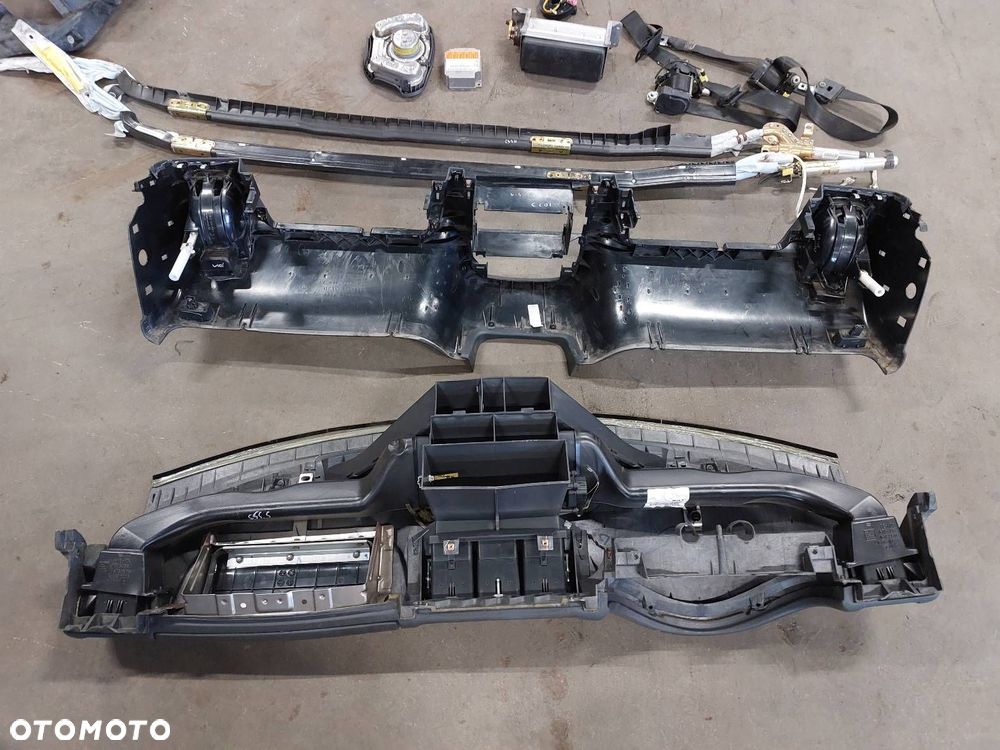 ZESTAW AIRBAG KOKPIT DESKA PODUSZKI PASY MODUŁ KURTYNY MERCEDES W163 ML - 12