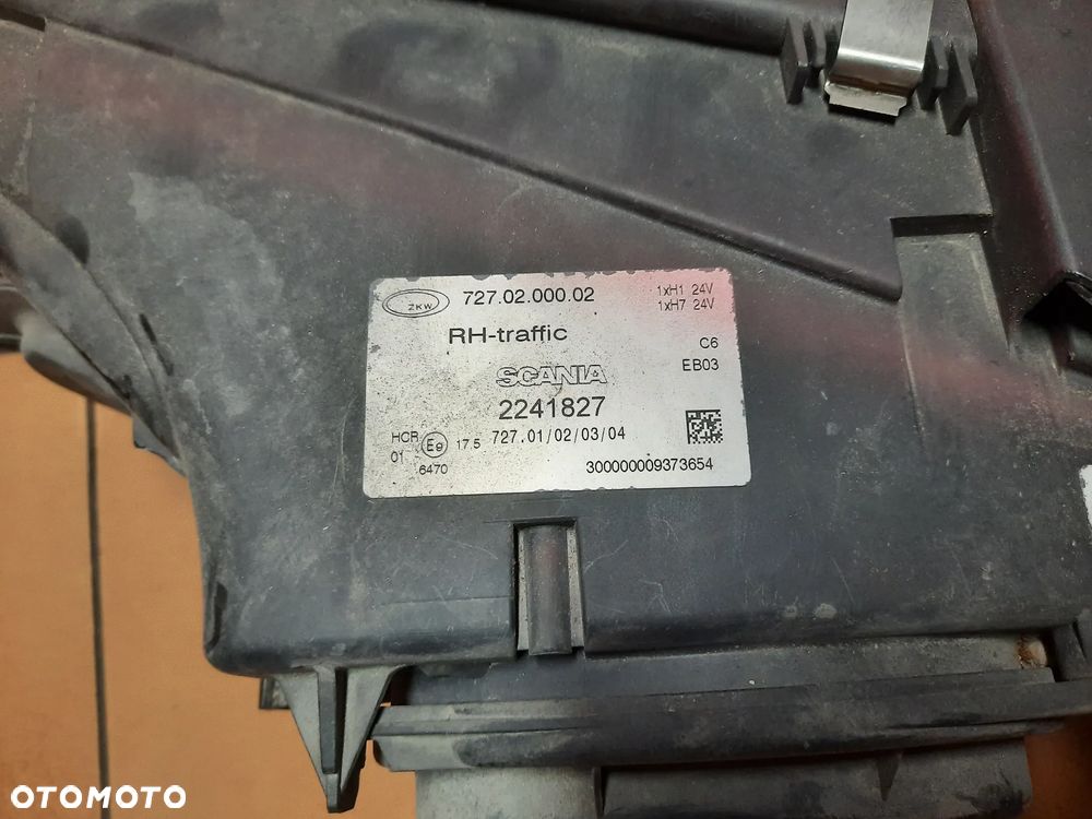 Lampa Przod Przednia Reflekor Komplet Scania Euro 6 - 3