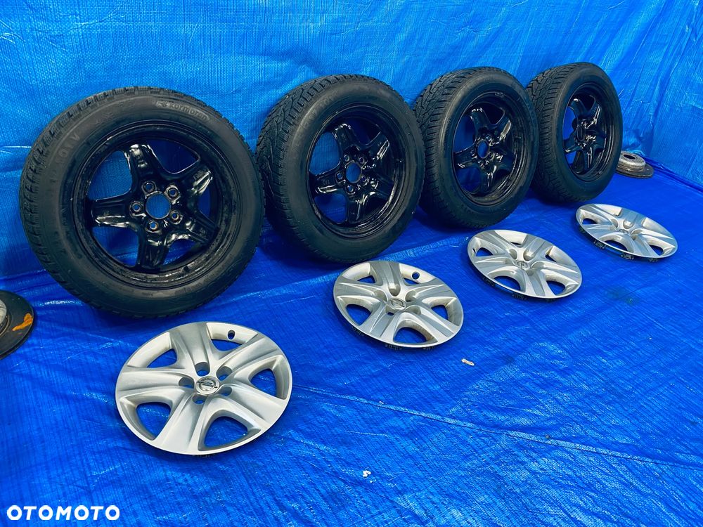 KOŁA STRUKTURALNE KOŁPAKI KOŁO 17 FELGA 17" x 7J  5X120 ; 67,1mm ET41 KOMPLET ; OPONY ZIMA ZIMOWE 2024R ; OPEL INSIGNIA A ; 2170103 ORYGINAŁ - 2
