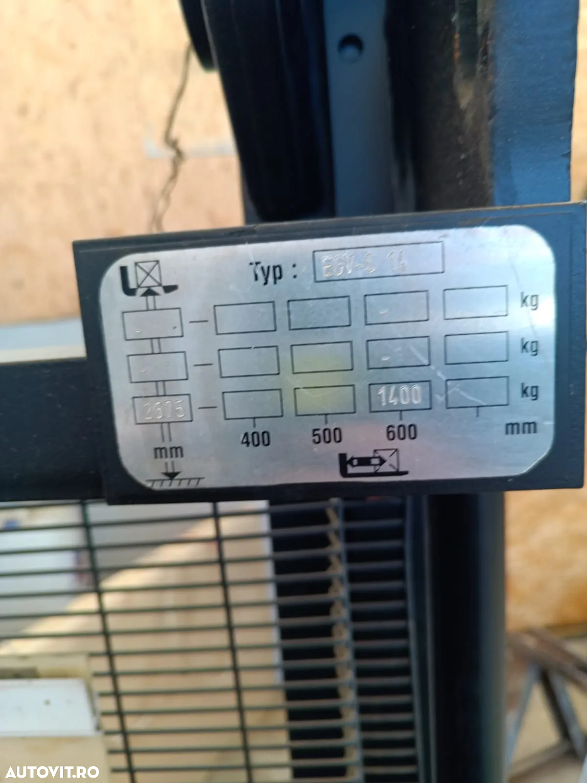 Still EGV-S 14 Liză electrică, transpalet, stivuitor - 3