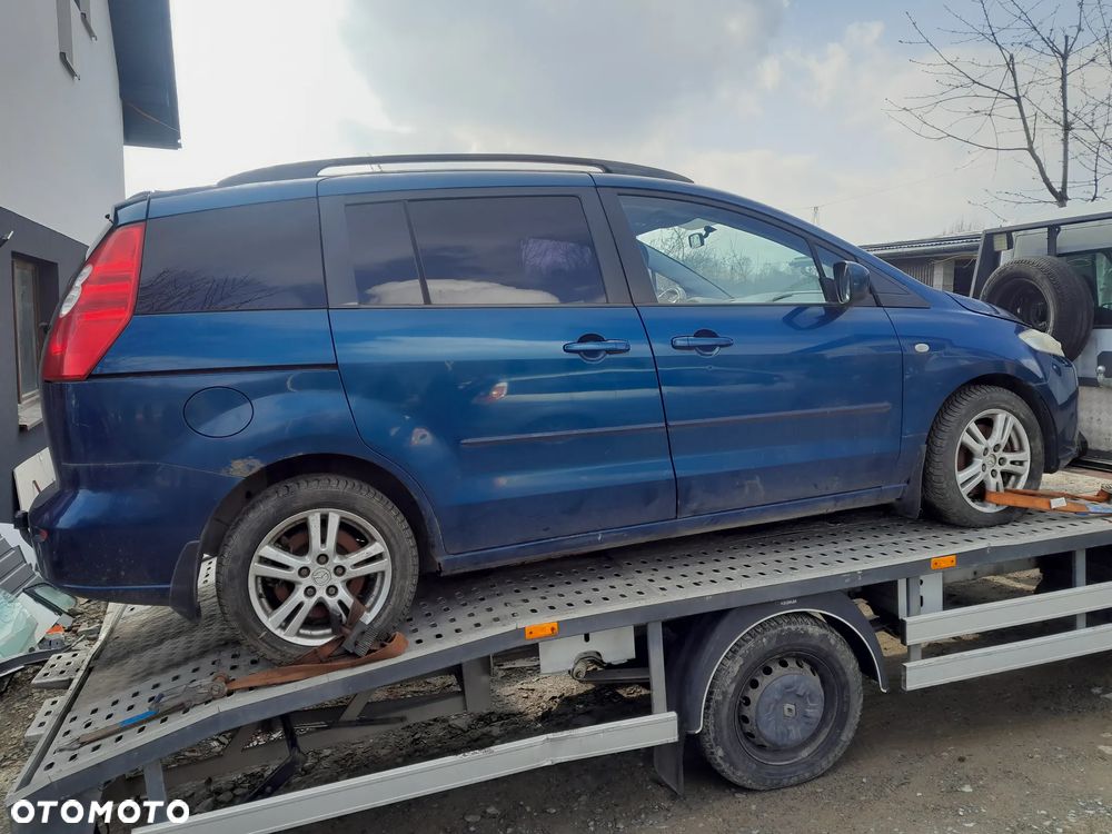 Mazda 5 05-10 Drzwi prawe przedenie tył przód w kolor 32c  szyba - 1