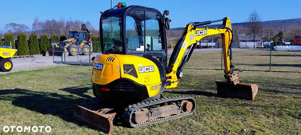 JCB JCB 8026 CTS mini Koparka 1317 MTG sprowadzona 3 łyżki szybkozłącze hydrauliczne piękny stan GOODBER 8025 - 18