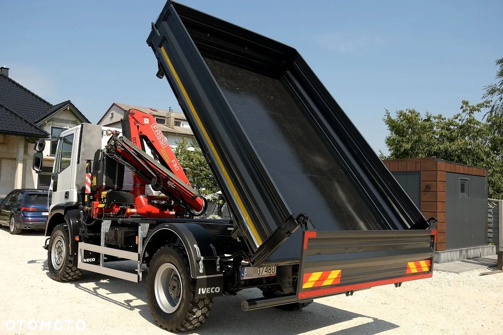 Iveco EUROCARGO 4x4 110E22 *WYWROT 3-STRONNY + HDS FASSI F80 * - 31