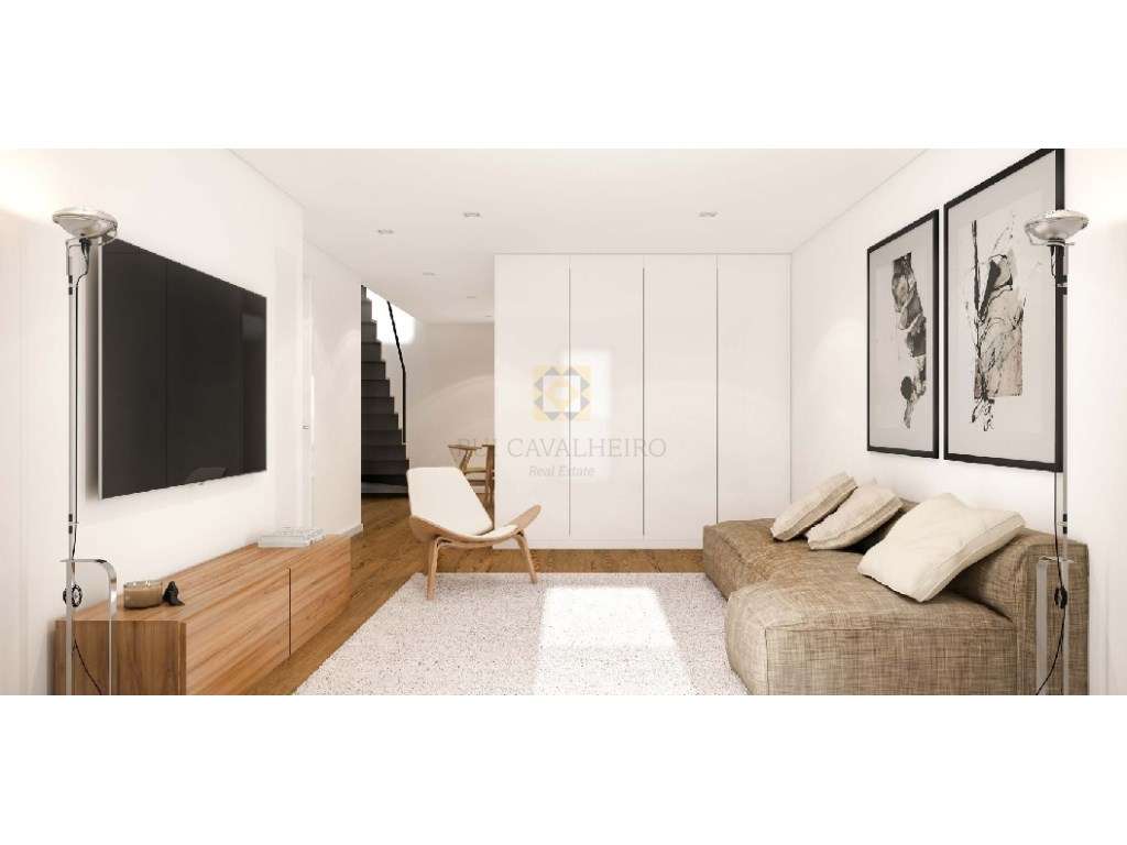 T2 duplex novo junto a Rua de Santa Catarina - Grande imagem: 5/10