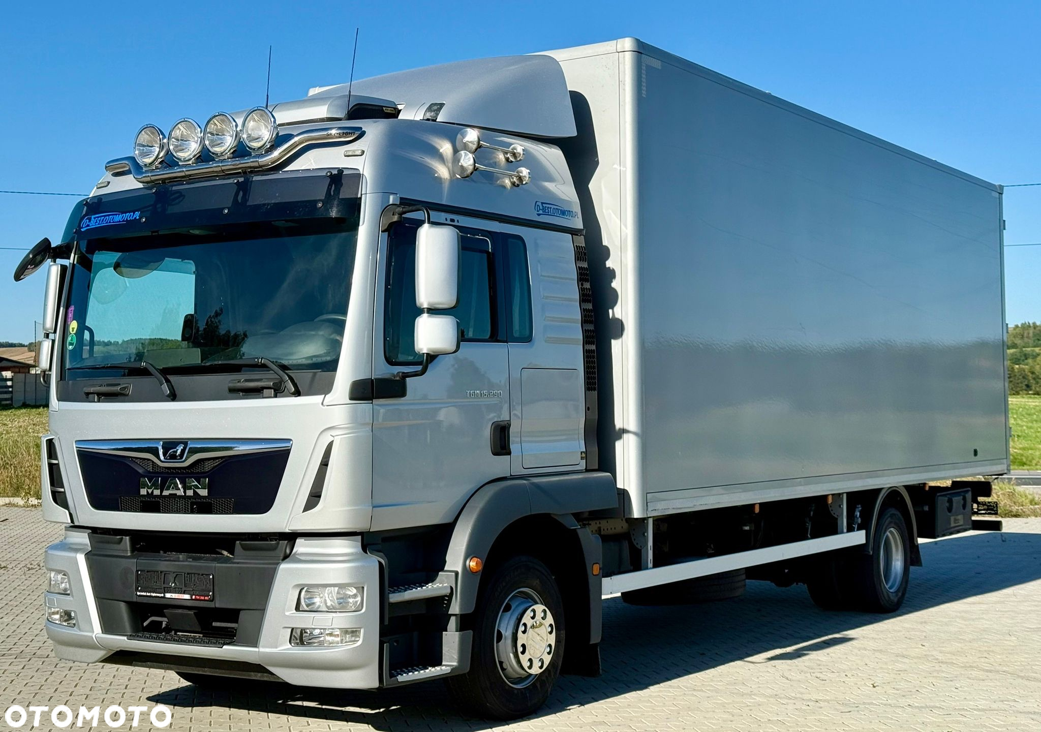 MAN TGM 15.290 / KONTENER / IZOTERMA / AUTOMAT / 7.5 M DŁUGOŚCI / 18 PALET / SYPIALKA / EURO 6 / 2020 ROK / 480 TYS KM / SPROWADZONY - 2
