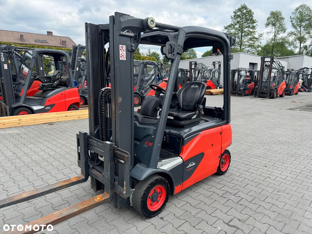 Linde Linde E16P Evo 6030mth 2020 triplex wolny skok h20 h18 toyot - 1