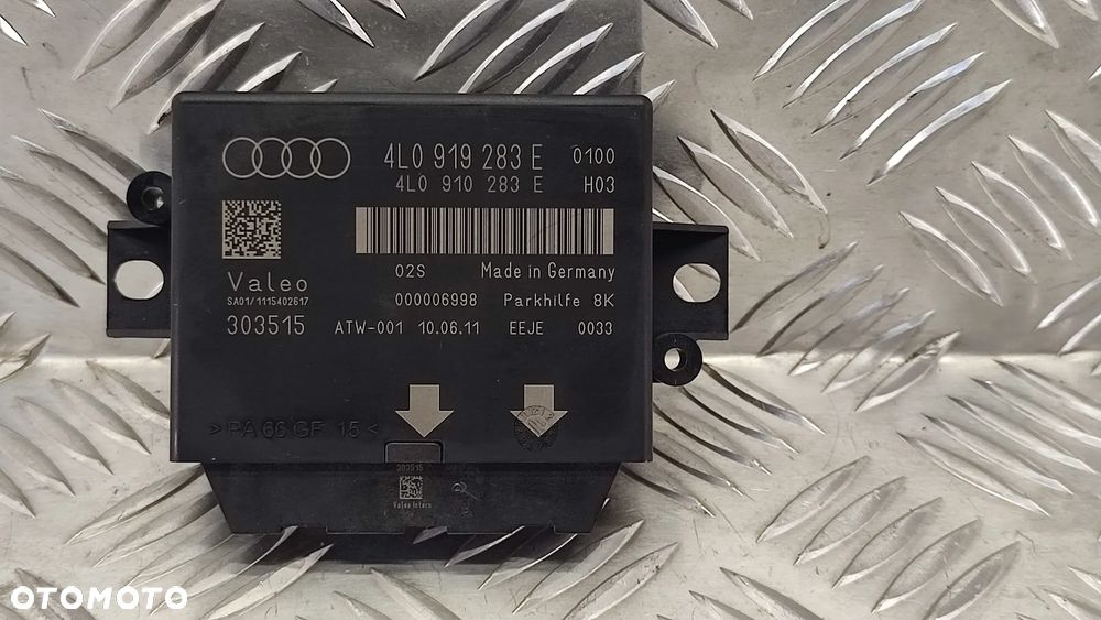AUDI Q7 4L 05-15R STEROWNIK MODUL PARKOWANIA PDC 4L0919283E 4L0919283 E
