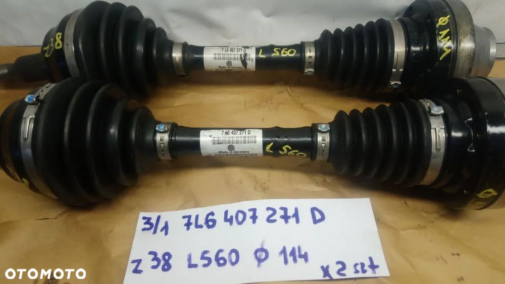 PÓŁOŚ 7L6407271A / 7L0407271E / 7L6407271D - 6