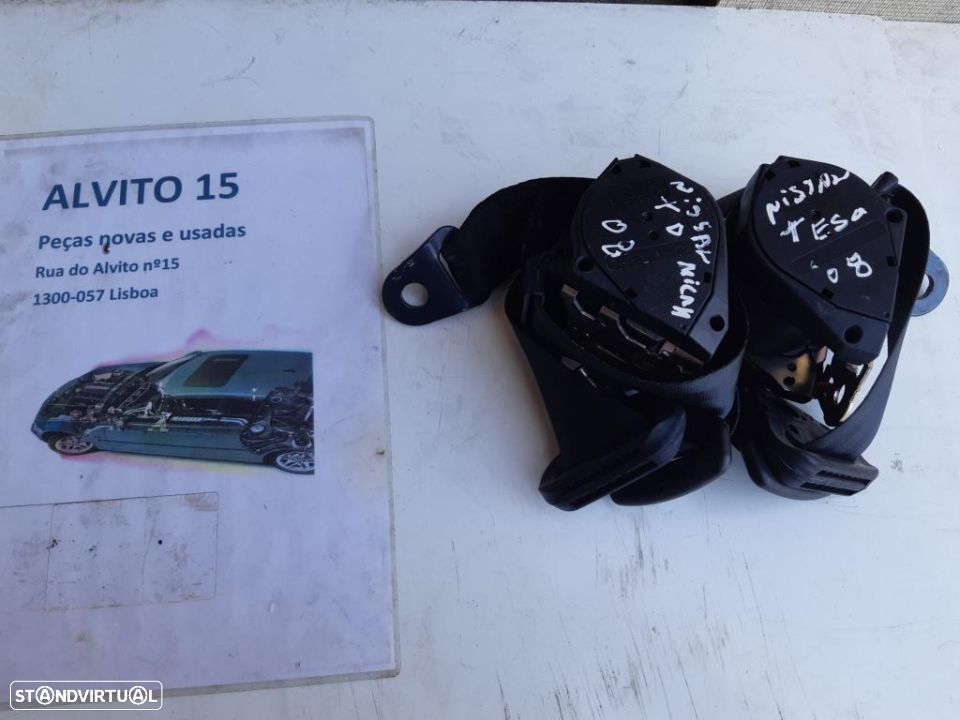 cintos traseiro Nissan Micra 2008 - 1