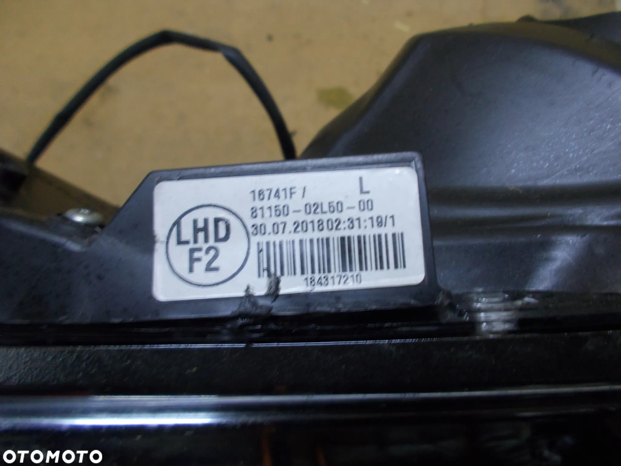 TOYOTA COROLLA E16 LIFT CHROM LAMPA LED LEWA PRZÓD PRZEDNIA - 2
