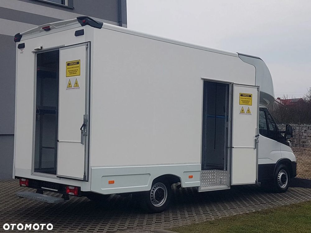 Iveco DAILY KONTENER NISKOPODŁOGOWY 4,43x2,23x2,42 SKLEP BAR FOODTRUCK KAMPER KLIMA - 38