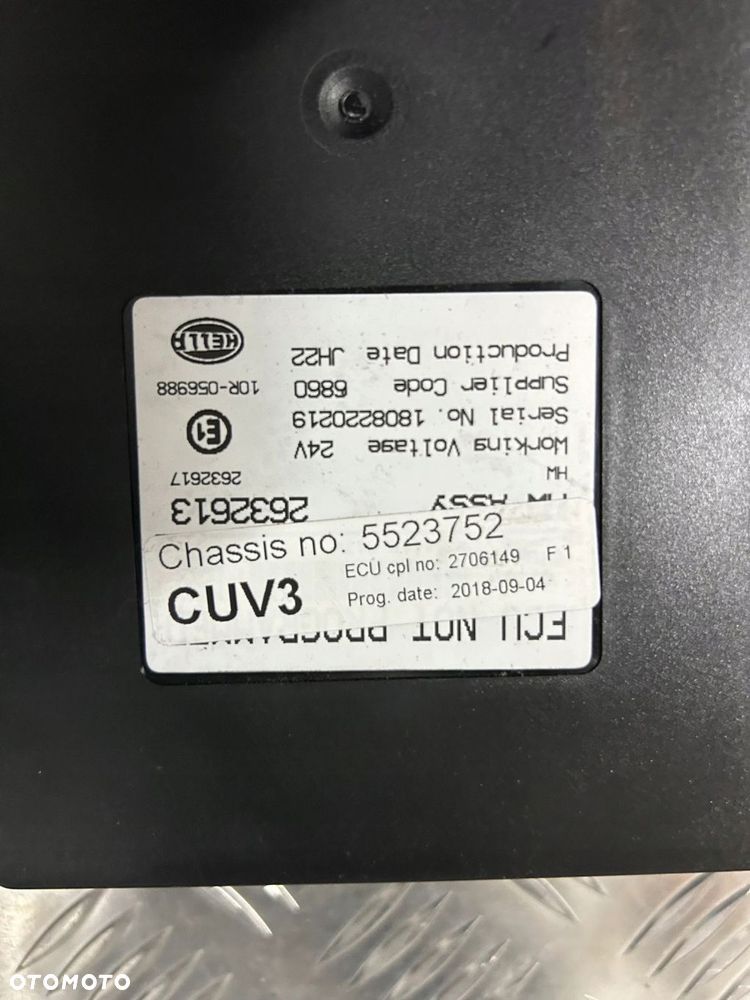 KOORDYNATOR STEROWNIK ŚWIATEŁ VIS CUV 3 SCANIA NTG - 2