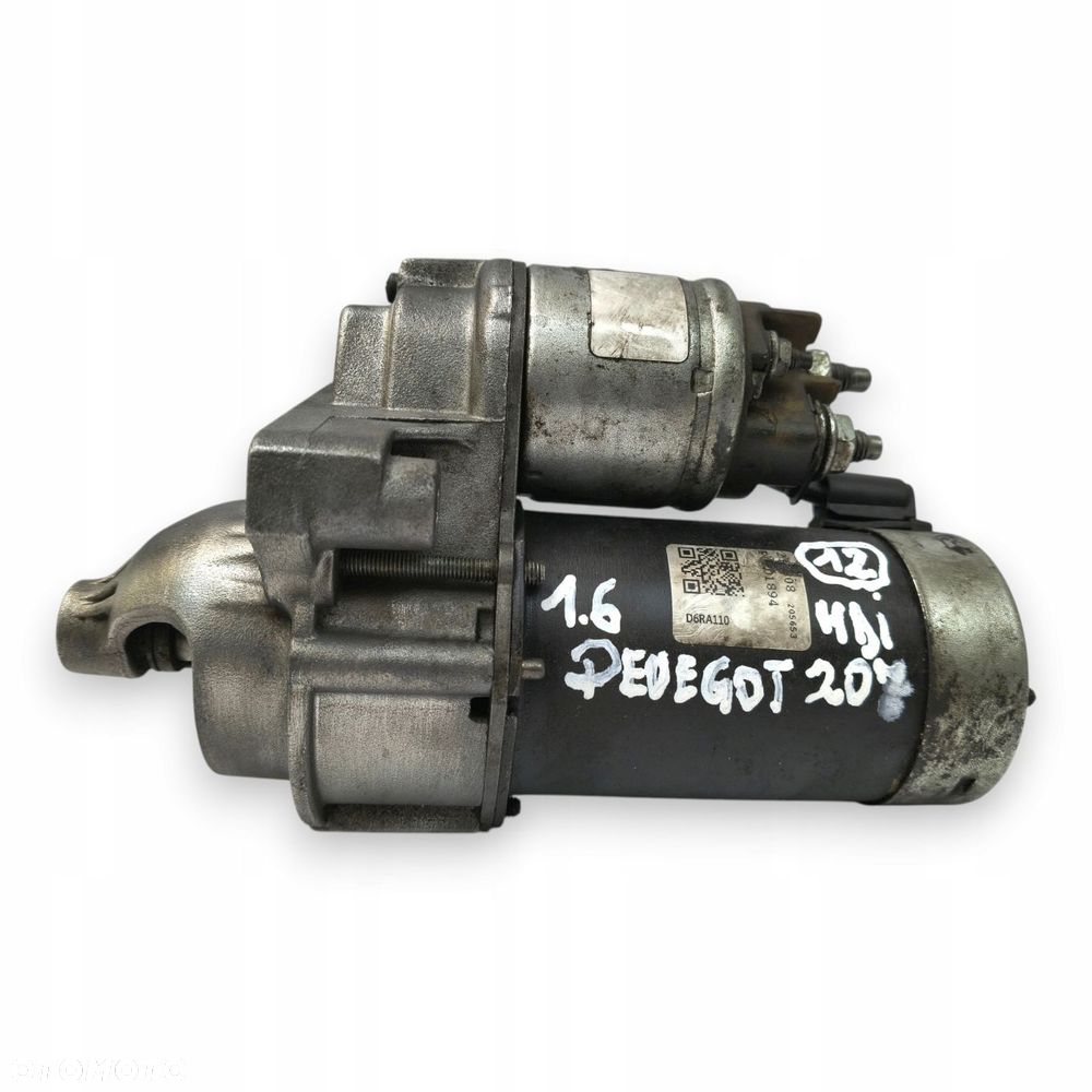 ROZRUSZNIK PEUGEOT 207 308 CITROEN C3 C4 1.6 HDI D6RA110 VALEO - 1