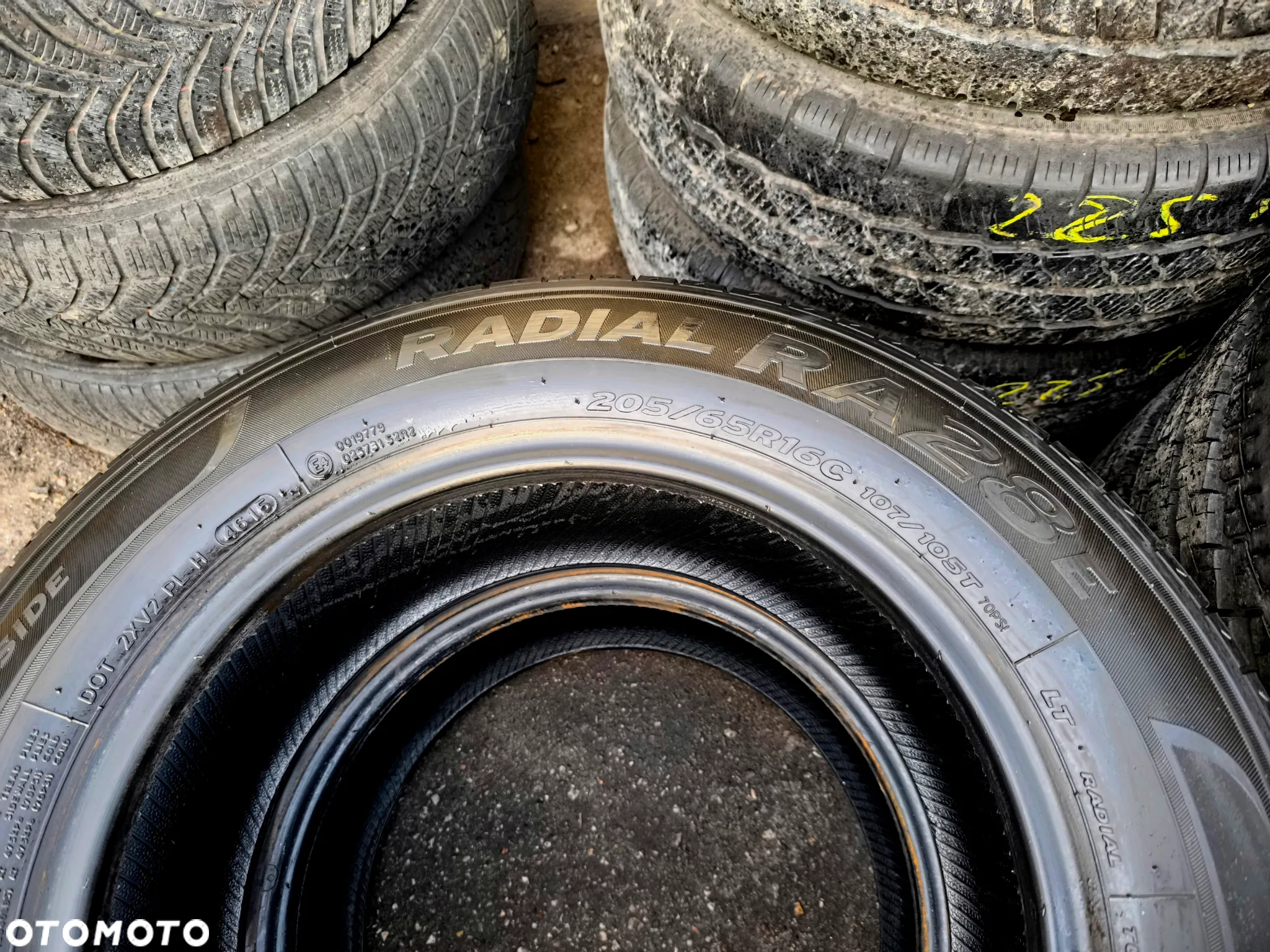 205/65R16C 16 C 107/105T OPONY Letnie Lato HANKOOK RADIAL RA28E NEXEN ROADIAN CT8 6mm Legnica ALU-RAD 21r. 205/65 - 12