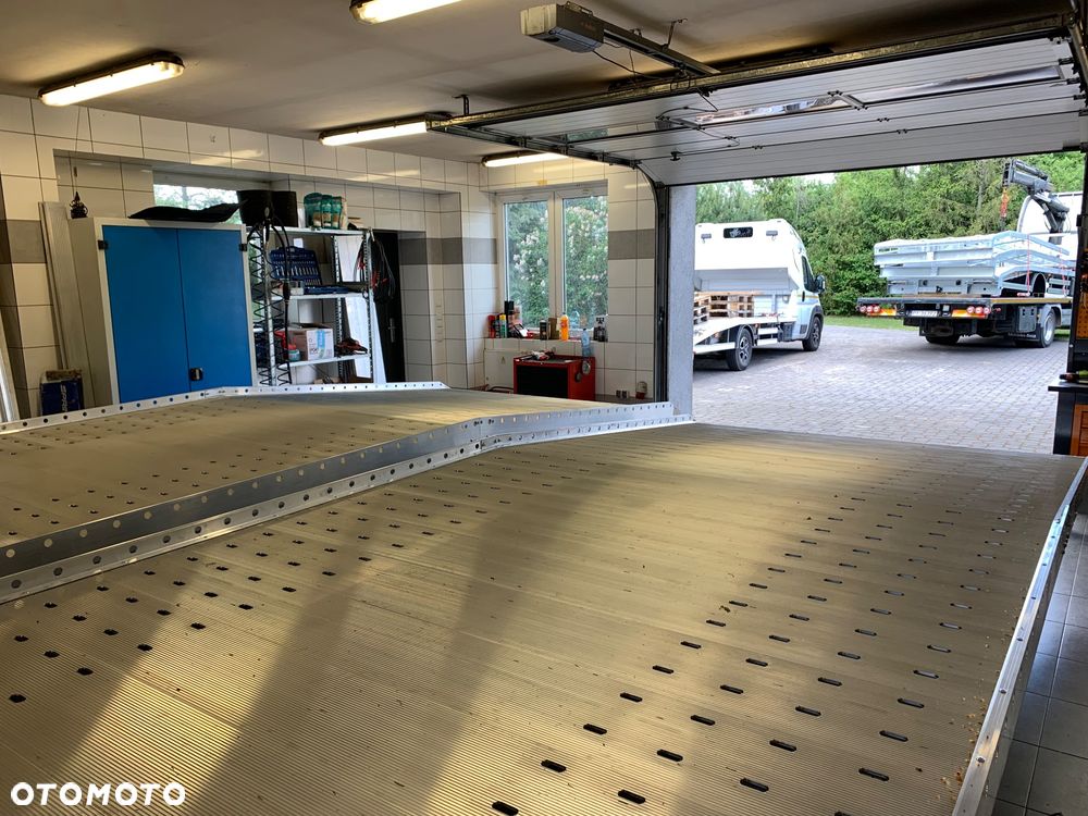 Zabudowa lawet najazd aluminiowy autolaweta pomoc drogowa Mercedes Sprinter Renault Master Fiat Ducato Iveco Daily - 17