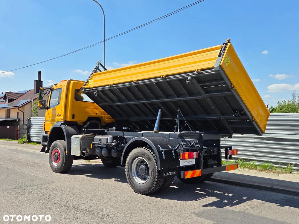 Mercedes-Benz AXOR 1824 // 4x4 4WD AWD // BLOKADY TERENOWE ZWOLNICE // NOWY KIPER WYWROTKA 3str // NISKI PRZEBIEG // MOŻLIWY HDS // OPONY 100% // JAK NOWY - 13
