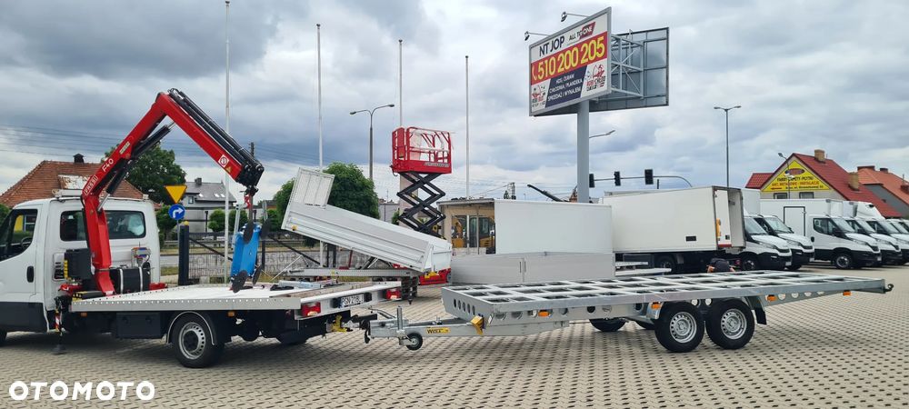 Iveco 35S16 montaż szkła, okien, płyt kamienia. HDS 2020 - 8