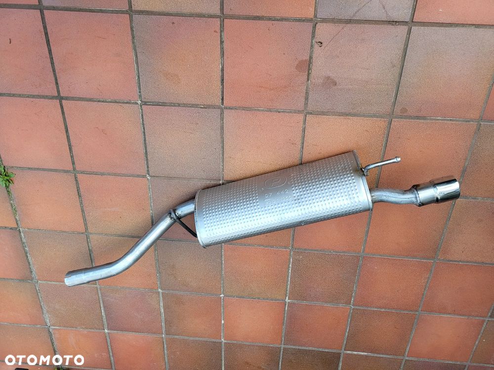 Tłumik końcowy  Fiat Grande Punto 1.4i 16V  Sport OPEL CORSA D  z ozdobną końcówką  13235443 51789471 5852686 - 1
