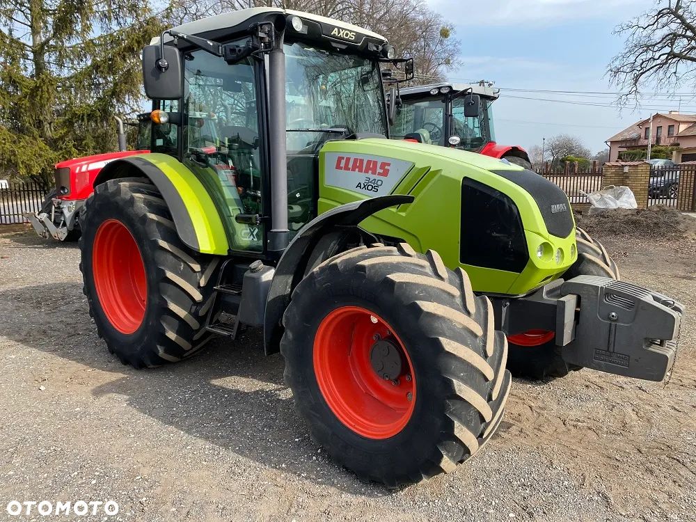 Claas AXOS 340, wersja mechaniczna. - 2