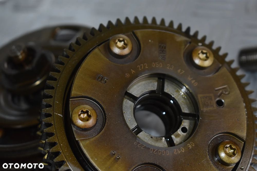 Mercedes e350 koło zmiennych faz rozrządu