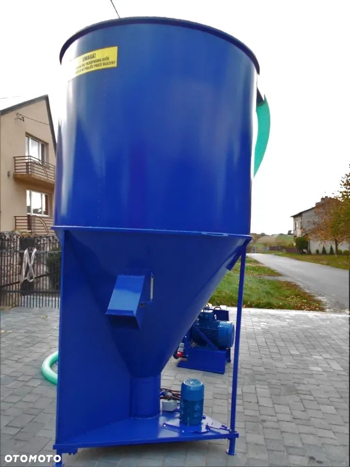 Zestaw/agregat PASZOWY mieszalnik 0,5-2t + śrutownik/młynek 7,5/11/15kw MŁYN do zboża - 3