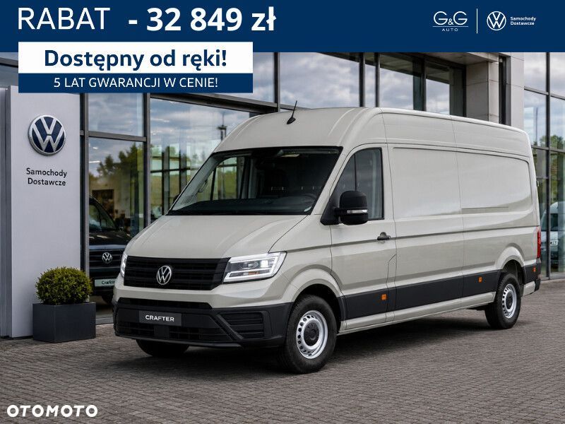 Volkswagen Crafter L4H3 140 KM Full LED Kamera Tempomat ErgoComfort Hak NOWY - 1