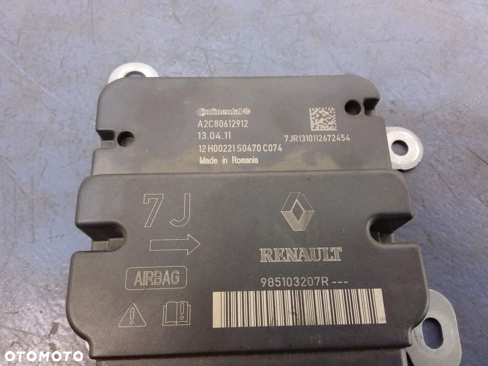 DACIA SANDERO II DESKA ROZDZIELCZA Z AIRBAG - 13