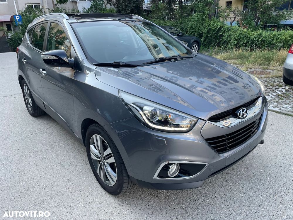Hyundai ix35 1.7 CRDI 2WD blue Finale Gold - 2
