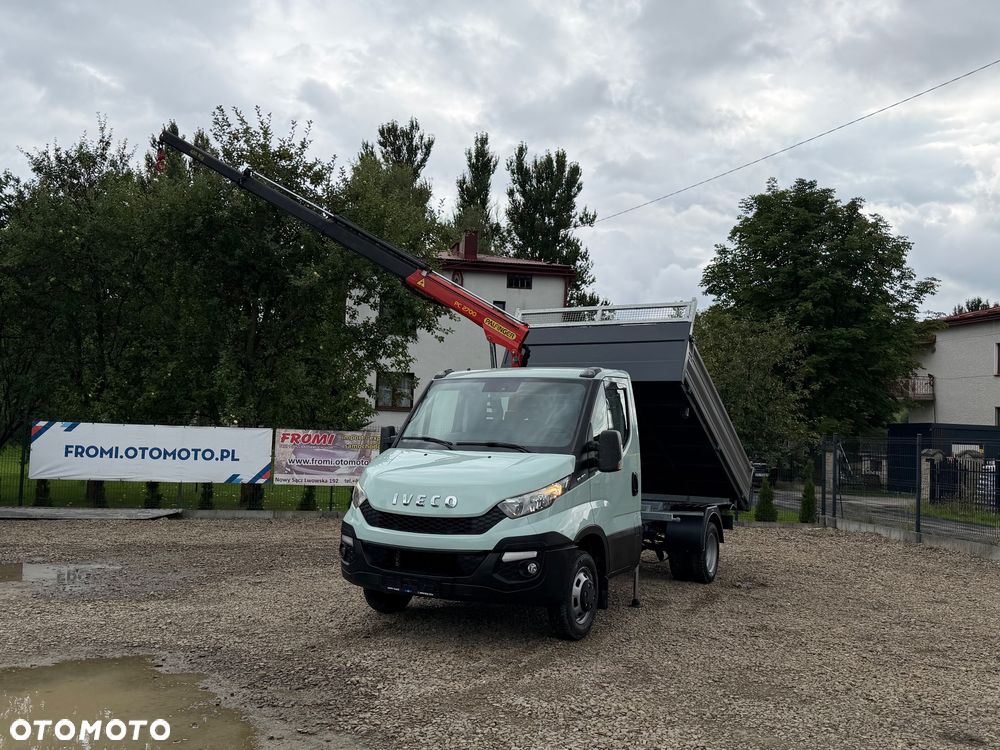 Iveco Daily 35c15 HDS 2t PALFINGER PC2700 wywrotka Igła - 19