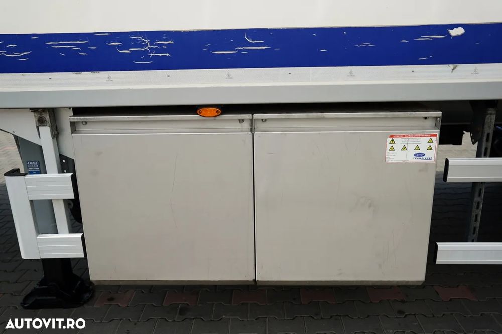 Chereau REFRIGERAT / TRANSPORT VECTOR 1950 MT / MULTIMEMBRE / AXĂ RIDICATĂ / LIFT 2.500 KG  / OBLOANĂ RULANTĂ - 20