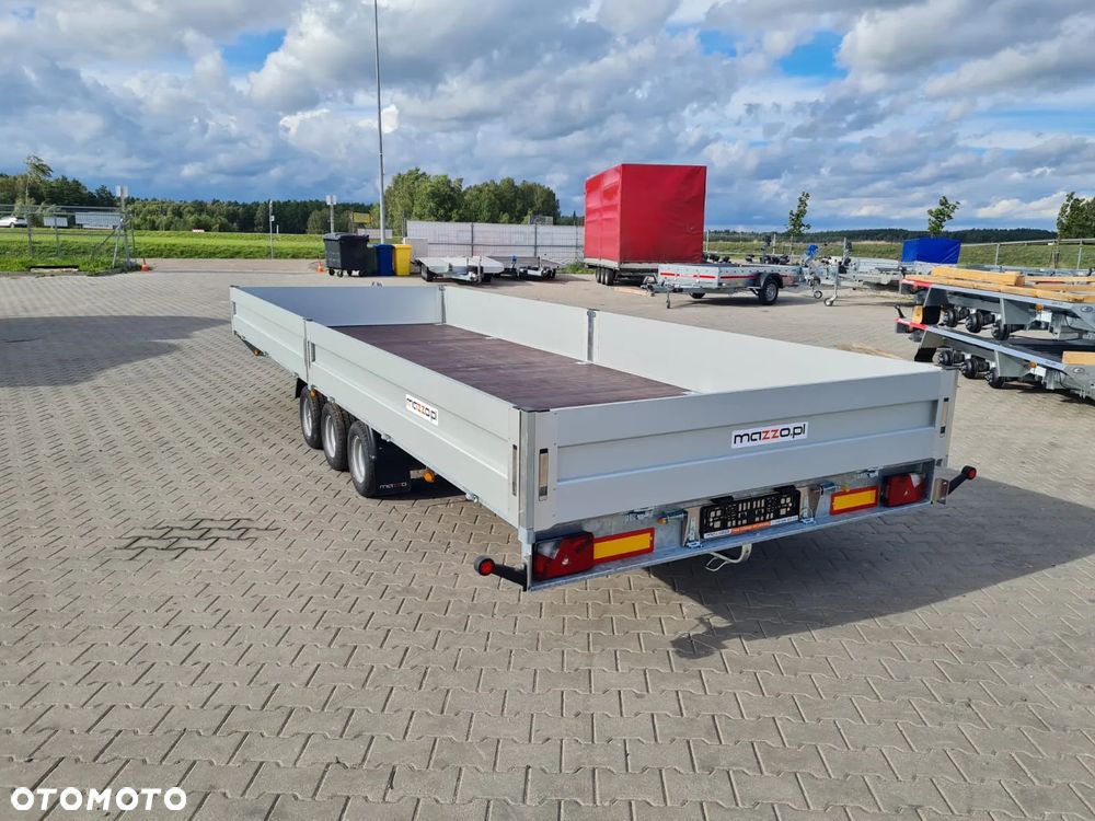 Niewiadów Dostawa Przyczepo-laweta 600x210 cm DMC3500kg BURTY ALUMINIOWE, KOŁO ZAPASOWE, AMORTYZATORY OSI - 13