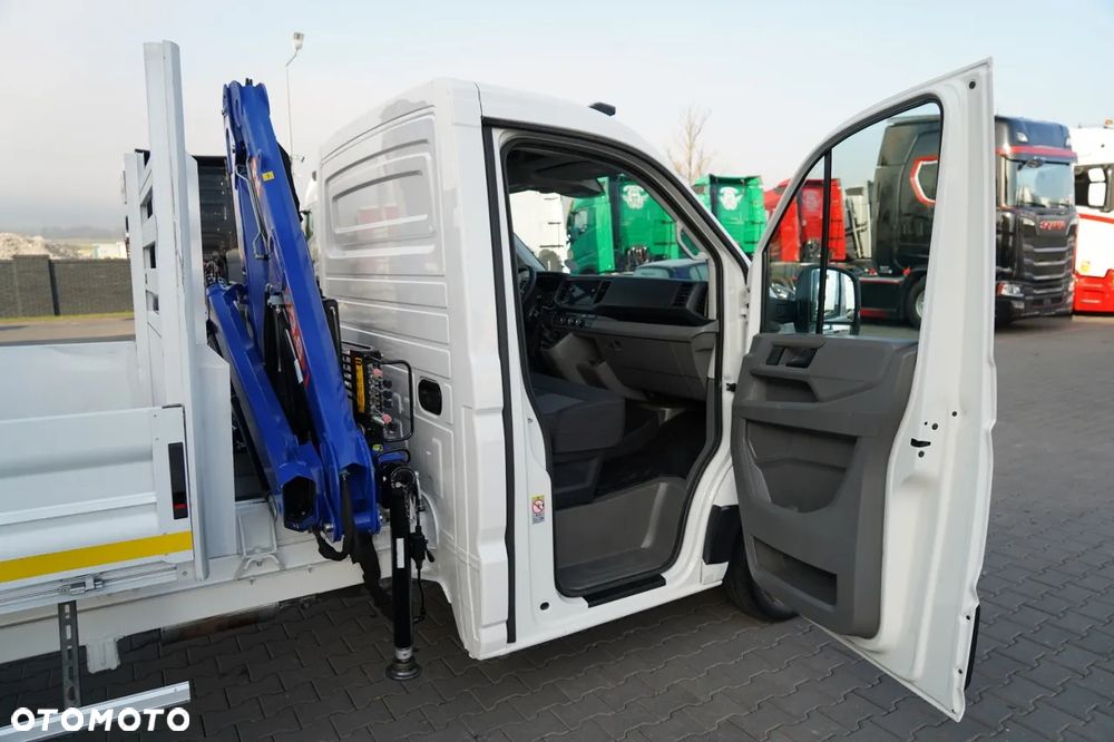 Volkswagen CRAFTER / SKRZYNIA 5 M / HDS PM 3623 / UDŹWIG  990 KG  / 2020 ROK / BLIŹNIAK / 3 MIEJSCA / SPROWADZONY - 37