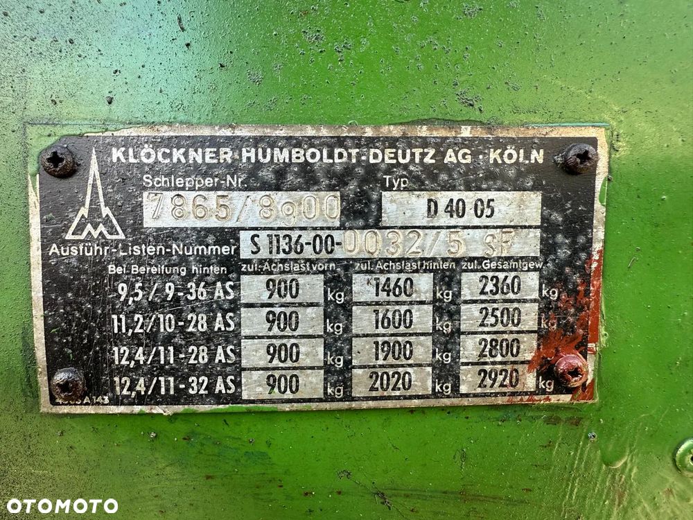 Deutz-Fahr D4005 05ER-REIHE - 4