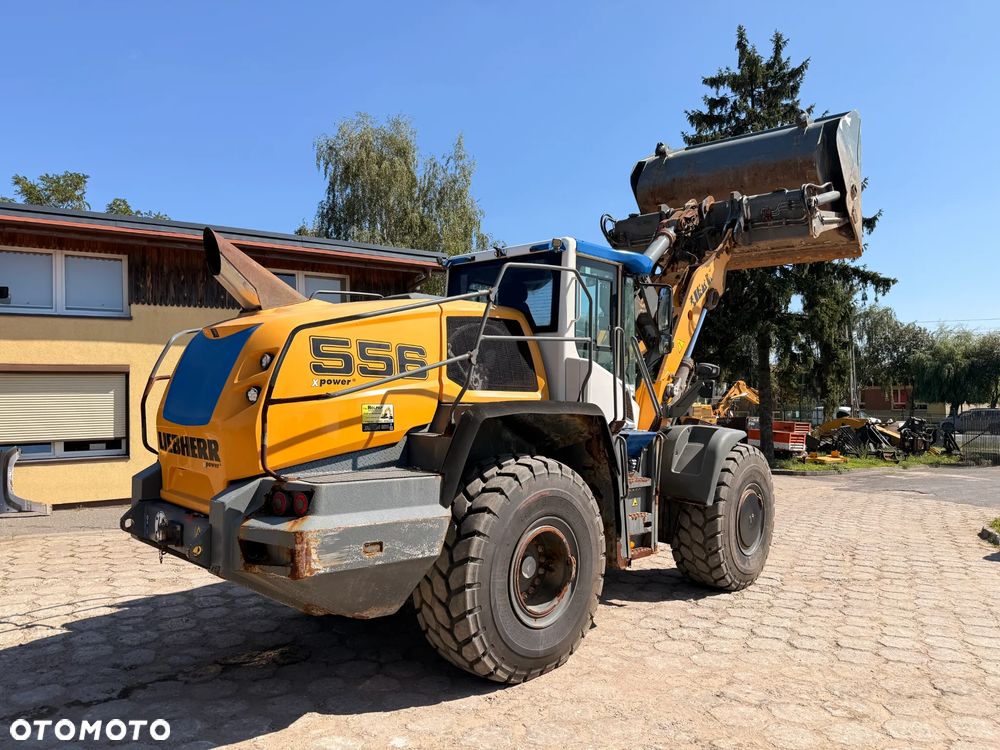Liebherr L556 Xp Xpower, Opony Bridgestone 90%, szufla wysokiego wysypu załadunku - 3