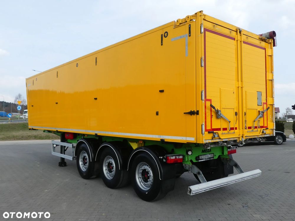 Mega WYWROTKA 50m3 / KLAPO DRZWI / 2 x SZYBER  / OŚ PODNOSZONA / - 5